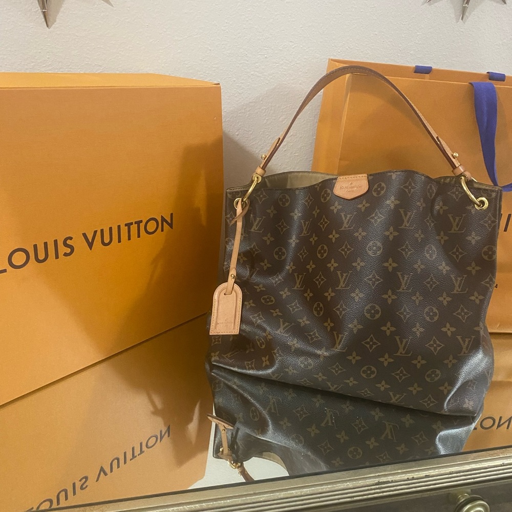 Louis Vuitton Graceful MM Shoulder Bag